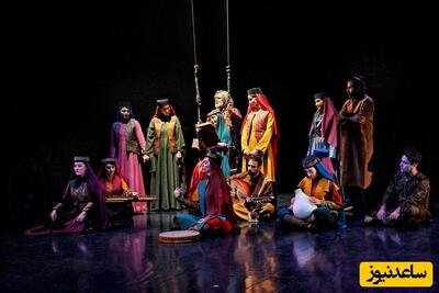 نگاهی به تئاتر عاشقانه و زیبای مجنون آن لیلی با اجرا و روایت استاد کاکاوند در تهران+ویدیو