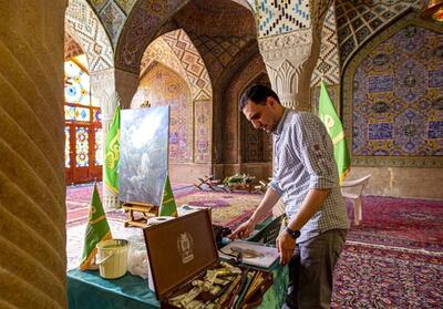 2 نقاشی‌ جدید از حسن روح‌الامین به مناسبت عید غدیر - تسنیم