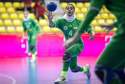 شکست نزدیک دختران هندبال ایران برابر تونس