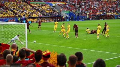 بلژیک ۲ - ۰ رومانی/ شیاطین سرخ به صعود امیدوار شدند + فیلم