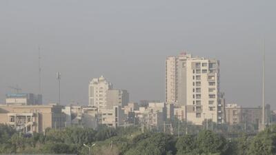 هوای ناسالم در ایستگاه پادادشهر اهواز