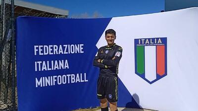 قضاوت مجدد داور مازندرانی در لیگ مینی فوتبال ایتالیا