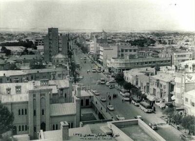 میدان حسن‌آباد تهران ۶۷ سال قبل این شکلی بود
