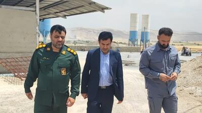 بازدید مدیر کل دیوان محاسبات استان از پروژه‌های بسیج سازندگی خرم آباد