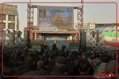 تصاویری از حضور مردم در میدان امام حسین تهران برای استقبال از جلیلی