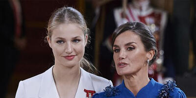 دختر ملکه اسپانیا در خوشپوشی از مادرش پیروی می‌کند؛ مادر یا دختر؟ کدامشان با کت و شلوار قرمز زیباتر است؟ - چی بپوشم