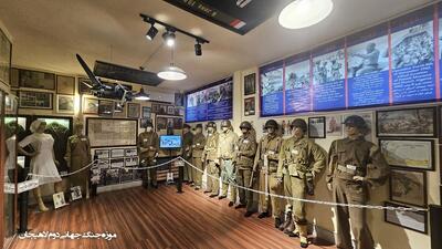 آخرین بازماندگان نبرد نرماندی با نشان موزه جنگ جهانی دوم لاهیجان