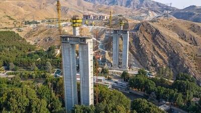 بلندترین پل خاورمیانه با نام شهید رئیسی