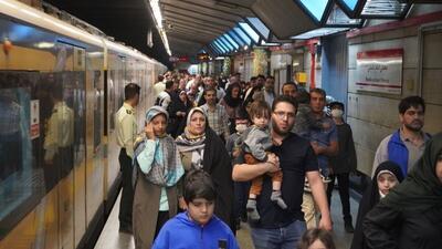 افزایش ساعت کاری مترو در عید غدیر تا ساعت ۲۳