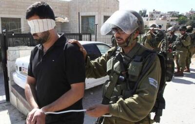 فیلم/ دستگیری گسترده فلسطینیان در کرانه باختری