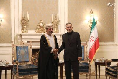 عکس/ دیدار نماینده ویژه سلطنت عمان با علی باقری