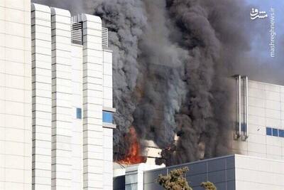 فیلم/ آتش سوزی مرگبار یک کارخانه در کره جنوبی