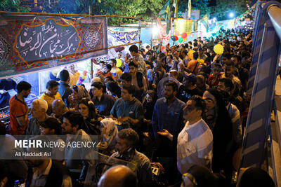 برگزاری جشن بزرگ خیابانی عید غدیر در محله عبدل آباد