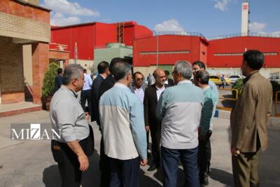 مسئولان قضایی استان چهارمحال و بختیاری از شرکت فولاد سفید دشت بازدید کردند
