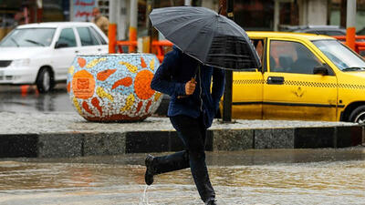 هشدار نارنجی نسبت به تشدید بارشها/کدام استانها بارن تشدید می‌شود