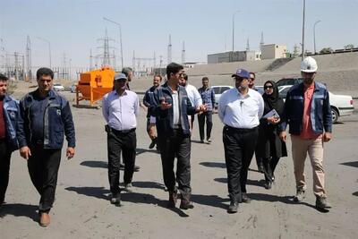 بازدید مدیرعامل شرکت سنگ آهن مرکزی ایران/بافق از پروژه بار برگشتی