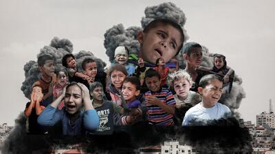 سازمان انگلیسی: ۲۱ هزار کودک فلسطینی مفقود شدند