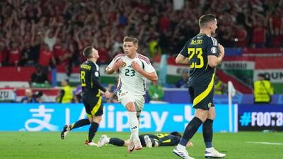اسکاتلند ۰ - ۱ مجارستان/ مجار‌ها در دقیقه ۱۰۰ به صعود امیدوار شدند+ فیلم
