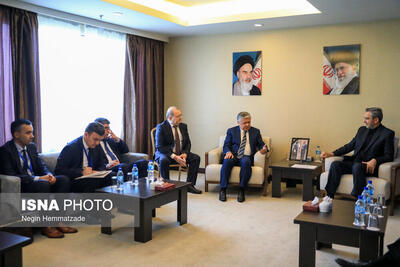 تصاویر: دیدار علی باقری با تعدادی از مهمانان شرکت کننده در نشست مجمع گفتگوی همکاری آسیا