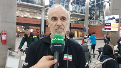 اختصاصی/ صحبت های امیر خوش خبر سرپرست فدراسیون والیبال ایران پس از بازگشت تیم ملی