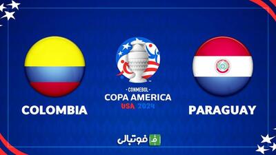 خلاصه بازی کلمبیا 2-1 پاراگوئه (درخشش خامس رودریگز)