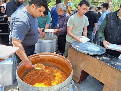اطعام بیش از ۱۰۰ هزار نفر در خوی همزمان با عید غدیرخم