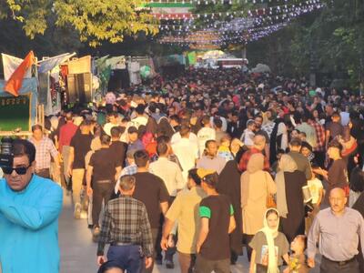 استقبال مردمی از جشن خیابانی غدیر در بجنورد