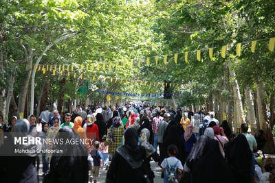 سفره غذای ۱۱ هزار نفری عید غدیر در مشهد برپا شد