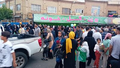 جشن بزرگ مهمونی غدیر در زنجان آغاز شد