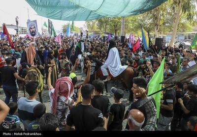 راهپیمایی عید غدیر در کوت عبدالله شهرستان کارون- عکس صفحه استان تسنیم | Tasnim