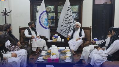 دیدار مقامات طالبان در نیمروز
