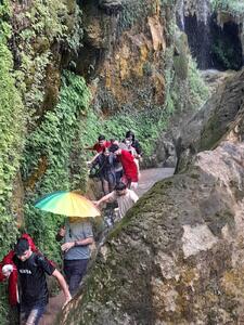 حادثه برای گردشگران در آبشار آسیاب خرابه
