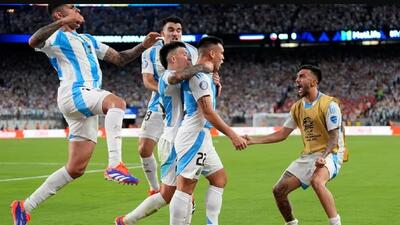 خلاصه بازی آرژانتین - شیلی