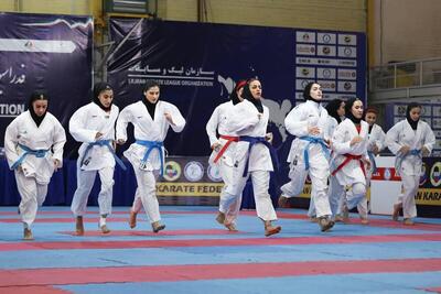 آغاز مرحله سوم اردوی تیم ملی کاراته بانوان