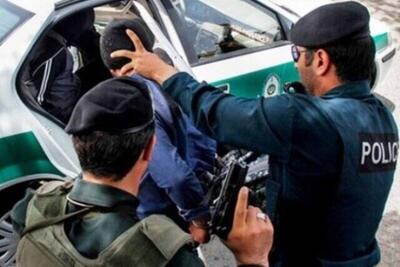 دستگیری اراذل و اوباش متواری در محله نعمت آباد