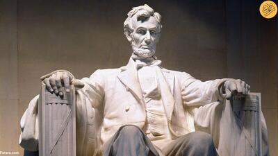 (عکس) مجسمه آبراهام لینکلن بر اثر گرما ذوب شد