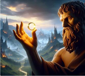 فلسفۀ «ارباب حلقه‌ها» و داستان افلاطونی «حلقه گوگس»