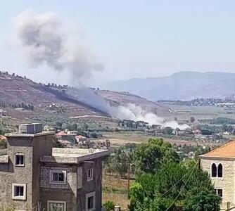 بمباران مناطق جنوب لبنان توسط جنگنده‌های اسرائیلی