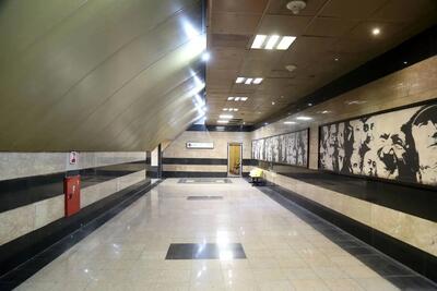 ورودی شمال شرقی ایستگاه مترو تئاترشهر به بهره برداری رسید