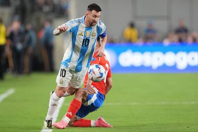 خلاصه بازی آرژانتین ۱ - ۰ شیلی
