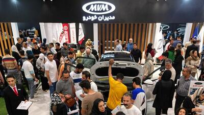 نظر مردم در خصوص پر بازدیدترین غرفه نمایشگاه خودروی شیراز چه بود