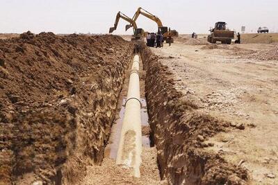 اصلاح و بازسازی ۲۰۰ متر از خط انتقال فاضلاب شهر مهران