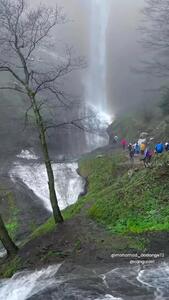 آبشار لاتون در تالش و جنوب شهرستان آستارا