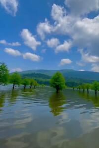 زیبایی دریاچه الندان