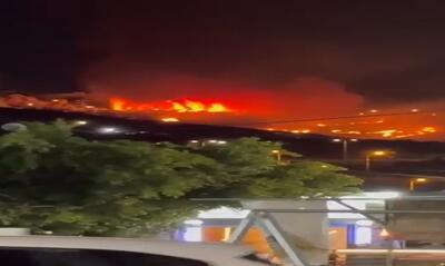 آتش‌سوزی وسیع در قدس اشغالی - شهروند آنلاین