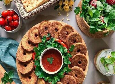 دستور پخت شامی پوک برای نذری محرم | این غذای گیلانی با نان لواش لقمه پیچ کنید