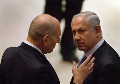 اولمرت:نتانیاهو اسرائیل را نابود می‌کند/او باید اخراج شود - تسنیم