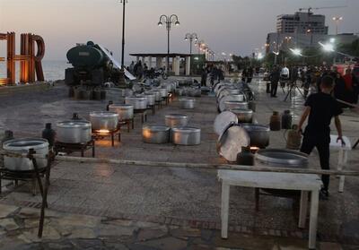 جشن کیلومتری عید غدیر خم در بوشهر +تصویر - تسنیم