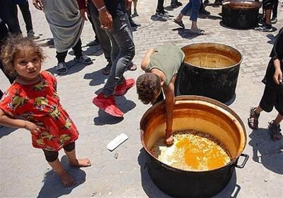 هلال احمر: هزاران نفر در نوار غزه با خطر گرسنگی مواجه هستند - تسنیم