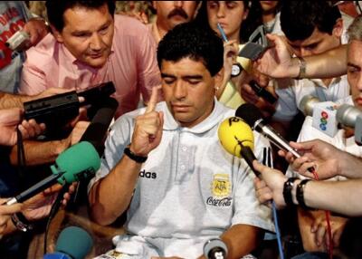 افشاگری بعد از ۳ دهه: مارادونا دوپینگ کرده بود!‏